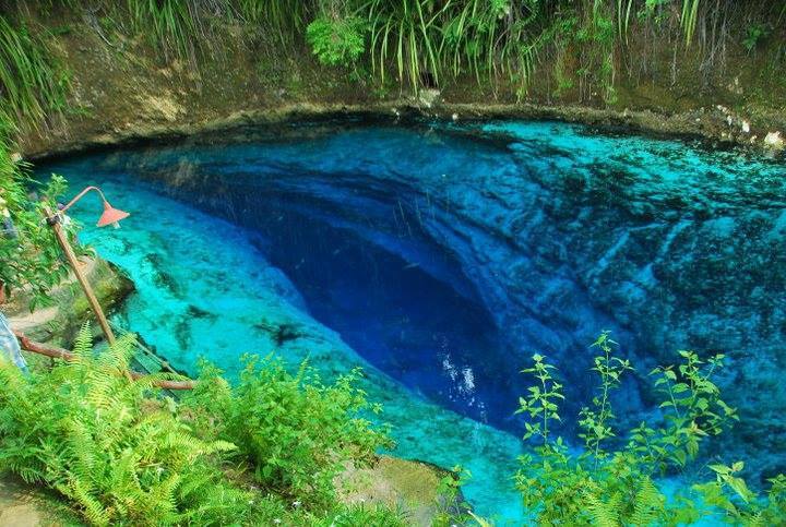 Enchanted River in Hinatuan, Surigao del Sur